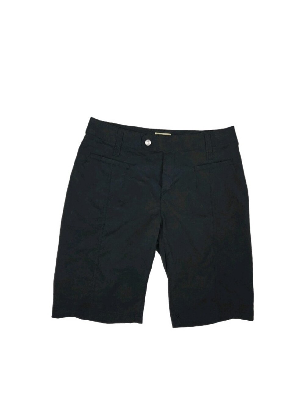 Royal Robbins Discovery Bermuda Shorts Womens Size 8 Black Hiking Gorpcore